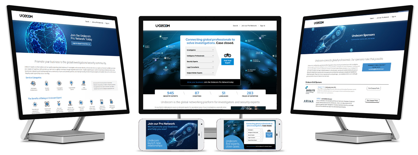 Undecom website